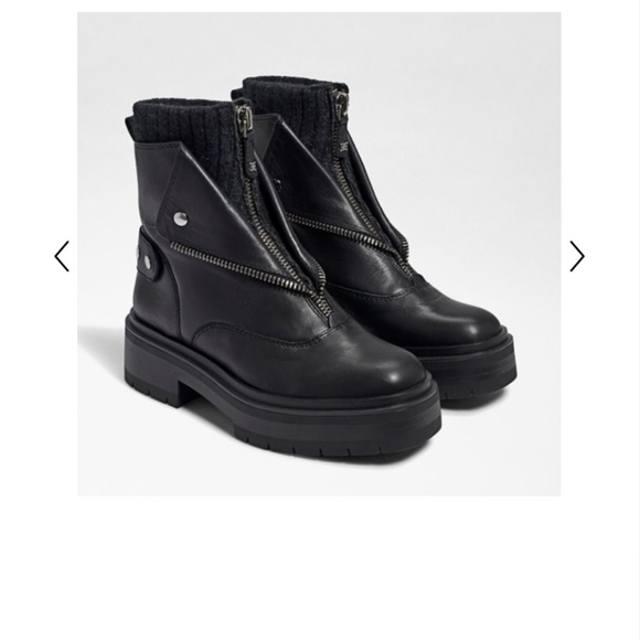 Wednesday Adams NWT Sam Edelman Chelsea Boots - Picture 1 of 5